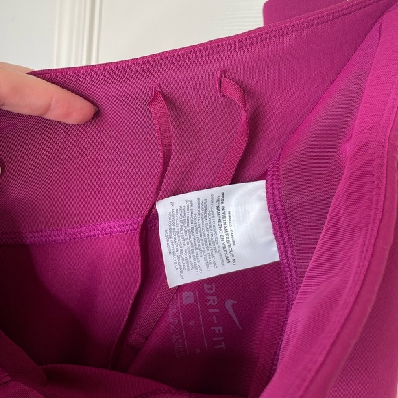 Nike magenta pink essential tight crop length leggings | L - Picture 10 of 10